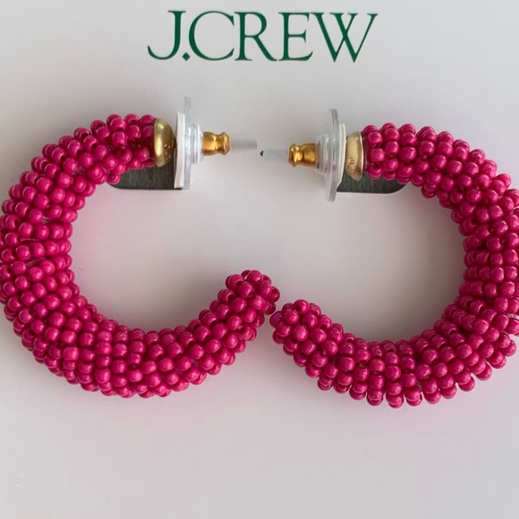 J. Crew Chunky Beaded Earrings - Picture 6 of 7